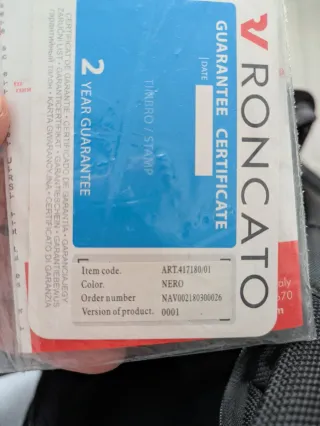 Zaino PC Roncato nero