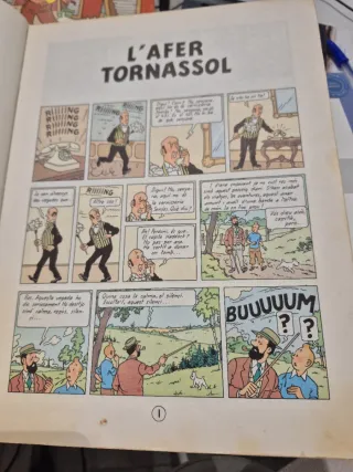 Libro Tintin l 'afer Tornassol