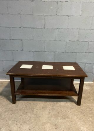 Mesa auxiliar madera