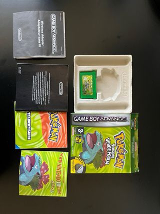 Pokemon Verde Foglia Game Boy Advance