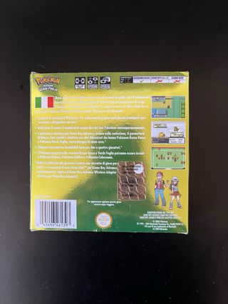 Pokemon Verde Foglia Game Boy Advance