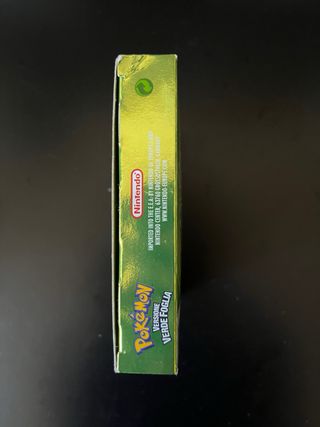 Pokemon Verde Foglia Game Boy Advance