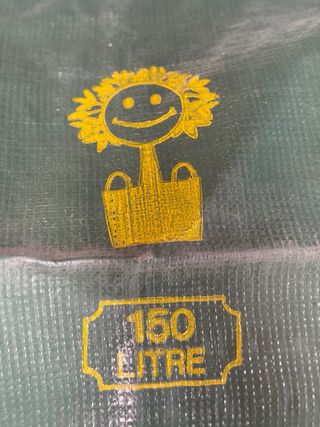 3 Sacos de Jardinería Verdes