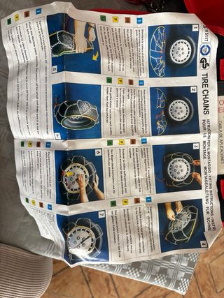 Cadenas Nieve Auto Label T-120