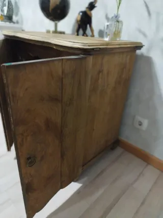 Escritorio de 1941  Mueble Singer con máquina de c
