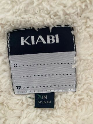 Saco polar bebé 1 mes Kiabi oso