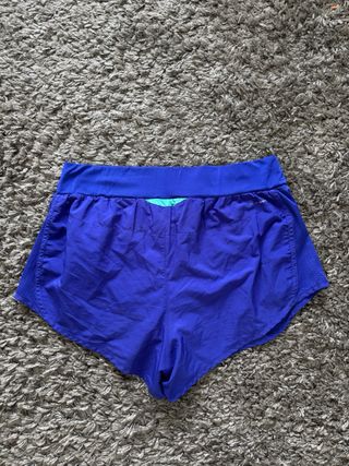 Shorts de ejercicio Reebok azul