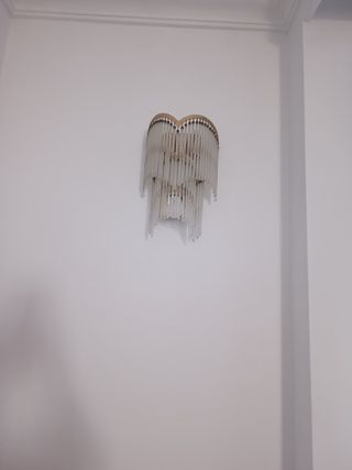 30€ las tres.Son dos lamparas y aplique.