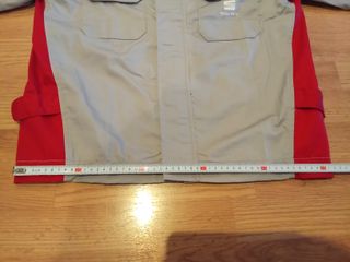 Chaqueta Taller Mecánico SEAT Roja y Gris