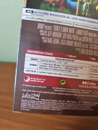 Blancanieves 4K Ultra HD + Blu-ray