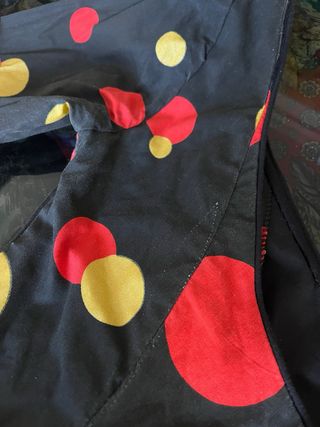 Traje Flamenca Canastero Negro Lunares