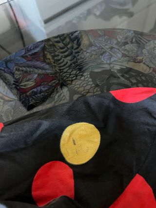 Traje Flamenca Canastero Negro Lunares