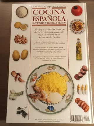 Libro "La Cocina Española"