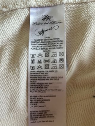 Chaqueta Pedro del Hierro azul y blanca