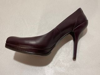 Scarpe décolleté Max Mara pelle vinaccia