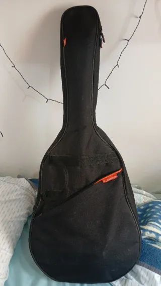 Guitarra Española Negra Seminueva