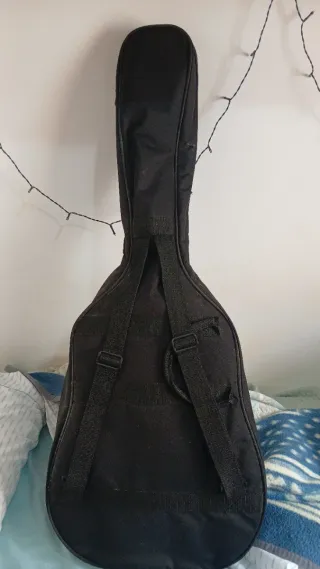 Guitarra Española Negra Seminueva