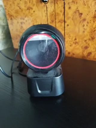 Scanner Codice a Barre Nero/Rosso