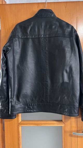 Chaqueta de cuero Florentino Negra