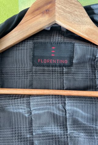 Chaqueta de cuero Florentino Negra