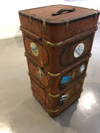 Baúl de viaje vintage