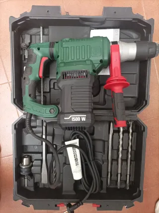 Martillo picón rotativo parkside con maleta nuevo