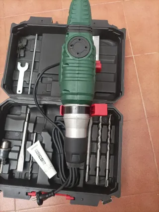 Martillo picón rotativo parkside con maleta nuevo