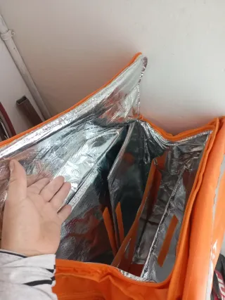 Mochila Térmica Just Eat Naranja