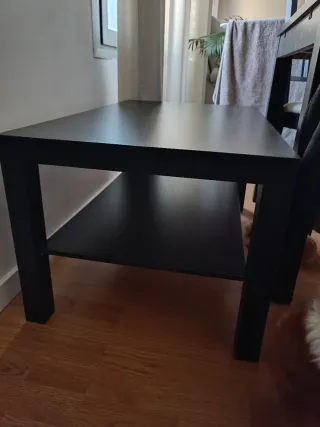 Mesa de centro Ikea negra