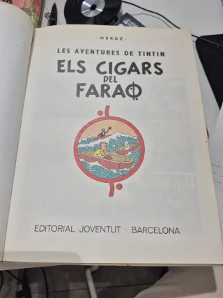 Comic Tintin  Els cigars del farao