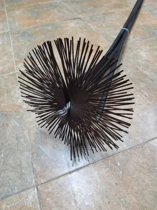 Deshollinador de chimenea con extensiones