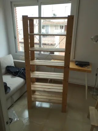 Estantería de madera Hejne Ikea