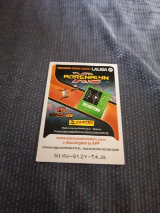 Cromo Adrenalyn XL Borja Iglesias