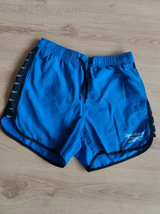 Bañador corto Reebok azul