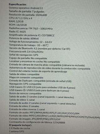 Pantalla Android Carplay