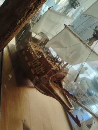 Maqueta Barco San Mateo XVI Madera
