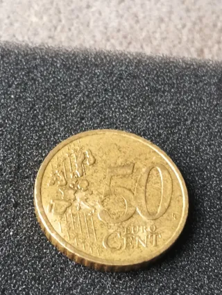 Moneda 50 céntimos Francia 2000