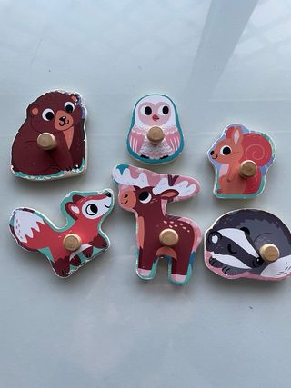 Puzzle in legno animali bosco Janod
