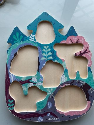 Puzzle in legno animali bosco Janod