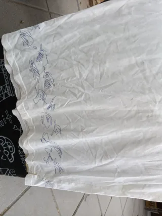 Polo Real Madrid Manga Larga Blanco