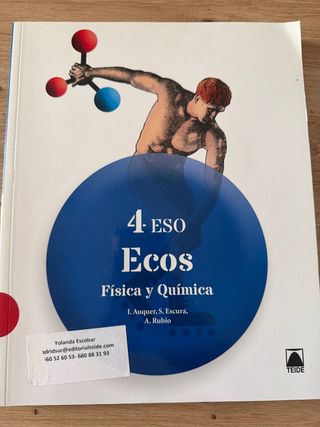 Ecos. Física y Química 4 ESO - ed. 2016