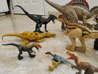 Lote Dinosaurios Jurassic World/Park Mattel