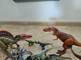 Lote Dinosaurios Jurassic World/Park Mattel