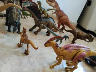 Lote Dinosaurios Jurassic World/Park Mattel