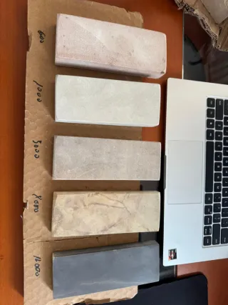 Piedras de afilar naturales