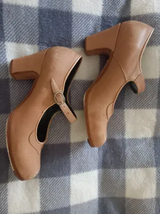 Zapatos Flamenco Profesional. Gallardo T 36.5
