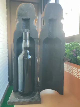 Figura Peregrino con bastón y cruz