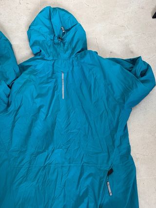 Cortavientos Scott Azul y Verde Azulado