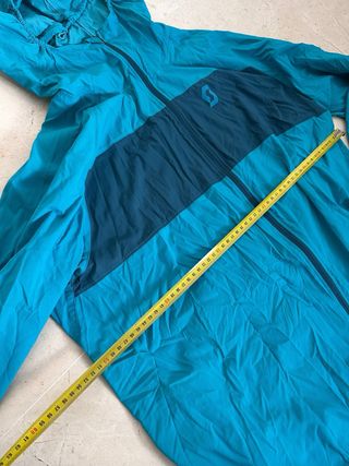 Cortavientos Scott Azul y Verde Azulado