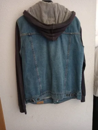 Cazadora Vaquera con Capucha Pull&Bear Talla M